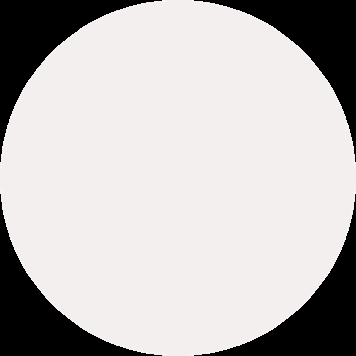 Glacier White Corian Rond 4 mm