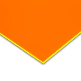Oranje Acryl Fluorescerend