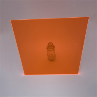 Oranje Acryl Fluorescerend