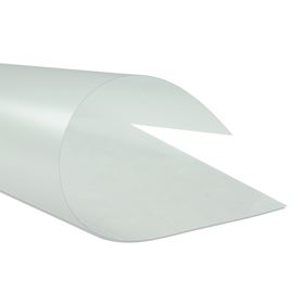 Dun PVC-folie helder mat 1400x1000mm